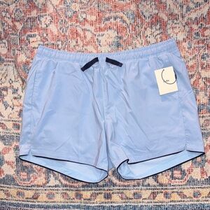 Cadets Men’s Cabana Swim Shorts in Light Blue SZ XL NWT